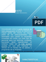 Presupuesto Administrativo PDF