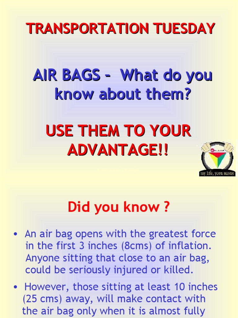 An InDepth Look at Air Bags Benefits, Risks, Statistics, and Safety PDF