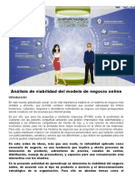 Análisis de viabilidad del modelo de negocio online (1)