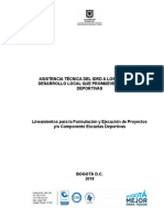 Anexo 3 Idrd - Lineamientos para La Formulacion y Ejecucion de Proyectos Y-O Componente Escuelas Deportivas 0