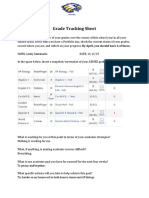 Grade Tracking Sheet 3