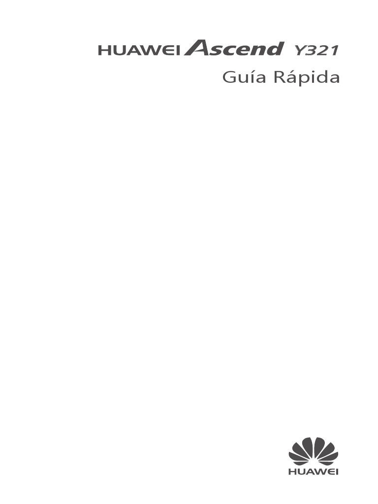 Huawei Y321U051 PDF Marca comercial Software