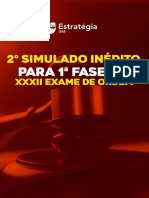 Caderno Oab Xxxii Exame - de - Ordem 1 Fase 21 03 - Sem - Comentários PDF