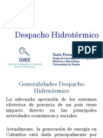 Despacho Hidrotérmico PDF