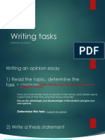Guidelines For WRITING ESSAYS - Academic Writing