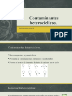 Contaminantes Heterocíclicos