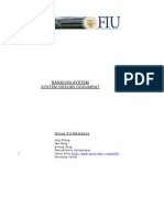 Banking System System Design Document: Group #3 Members