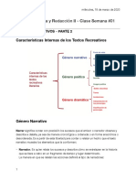 Taller de Lectura y Redacción II - Clase Textos Recreativos Parte 02