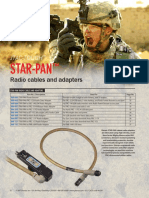 Star Pan System Radio Cables and Adapters