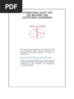 International Society For Soil Mechanics and Geotechnical Engineering