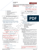 Examination of Mental Status and Higher Cerebral Functions