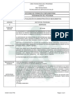 Informe Programa de Formación Complementaria