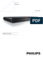 Manual Del DVD Phillips DVP 3350K
