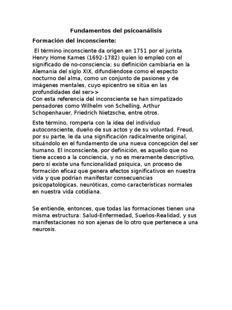 Fundamentos Del Psicoanálisis PDF