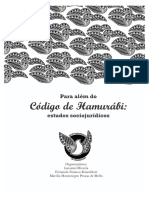 Estudos sociojurídicos para além do código de Hamurabi