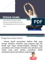 Senam Ibu Hamil