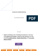 Fundamentals: Introduction and Digital Marketing