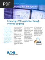 CYME Scripting Tool With Python®