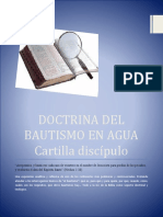 DOCTRINA DEL BAUTISMO - Joaro