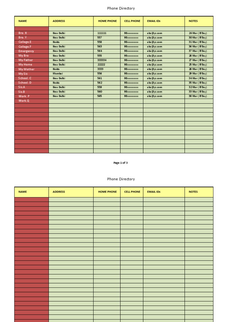 template-phone-directory-ms-excel-2007-pdf