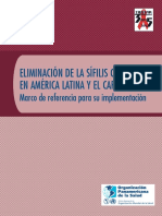 SIFILIS CONG Eliminacion en América Latin y Caribe OPS 2005 60 Pag