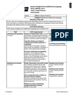 Grade 2 (SA) - Lesson Plan Week 3-4