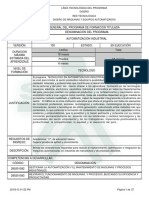 Diseño Curricular Automatizacion Industrial