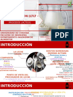 Lácteos. Pasteurización y Esterilización