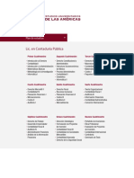 Plan de estudios Lic. Contaduría Pública