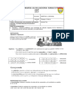 MATEMÁTICA QUINTO 2017