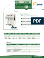 Watts - Osmosis Inversa Serie LC PDF