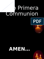 Rito Primera Communion