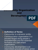 Community Organization Development Steps