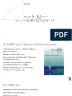 2 - Euramet Training On Hydraulic Pressure Balances, Feb 2017, Fredrik Arrhen RISE Sweden DAY 2