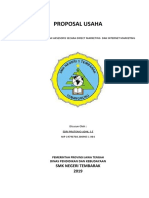 Sistematika Proposal Usaha