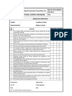 Driven Pile Operation Safety Checklist