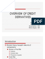 Overview of Credit Derivatives