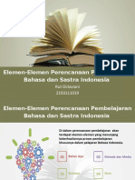 Elemen Perencanaan Pembelajaran