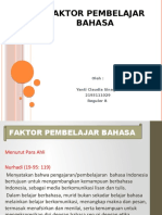 Faktor Pembelajar