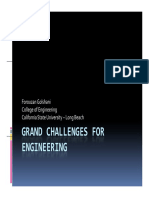 Golshani - Grand Challenges For Engineering
