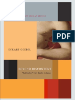 Beyond Discontent - Sublimation - From Goethe To Lacan-Bloomsbury Academic - Continuum (2012)