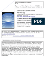 Confronting The Ethics of Qualitative Research - Svend Brinkmann PDF