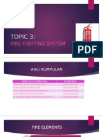 Topic 3:: Fire Fighting System