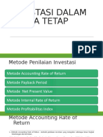 Investasi Dalam Aktiva Tetap 2