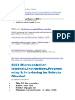 8051 Microcontroller-Internals, Instructions, Program Ming & Interfacing by Subrata Ghoshal