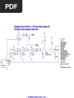 Tegangan Input Minimum 1,4V Peak, Diatur Dengan U5 C2 Optinal Untuk Mengatur Decay Time