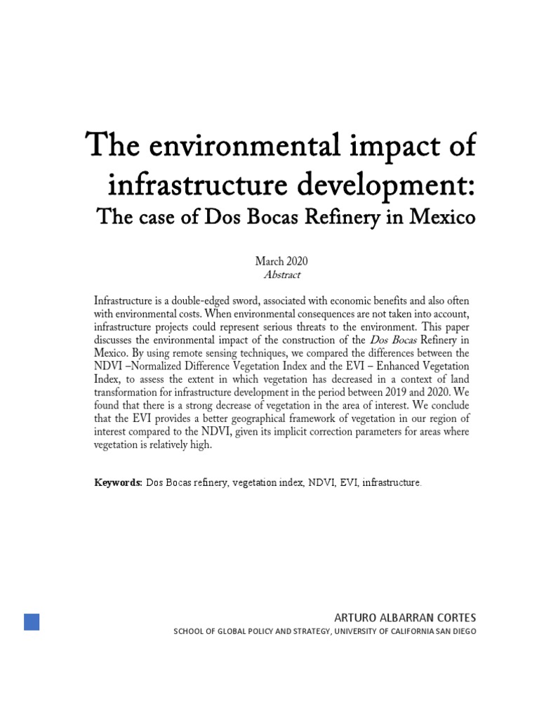 Dos Bocas Refinery 1585457994 Pdf Nature