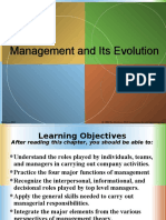 Management and Its Evolution