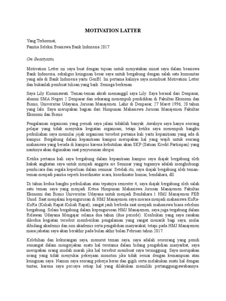 354368813 Motivation Latter Pdf