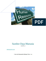 SDM Modul 8 Manajemen Sumber Daya Manusia